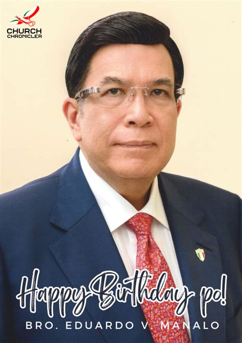 Eduardo V. Manalo Net Worth, Age, Bio, Birthday, Height, Facts.